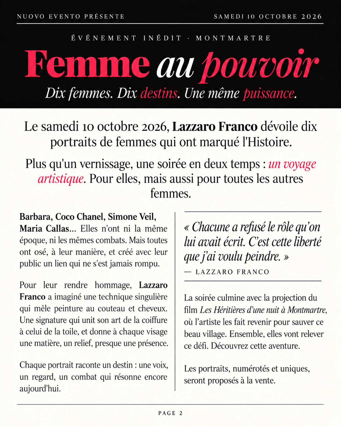 Lire la présentation de l’exposition